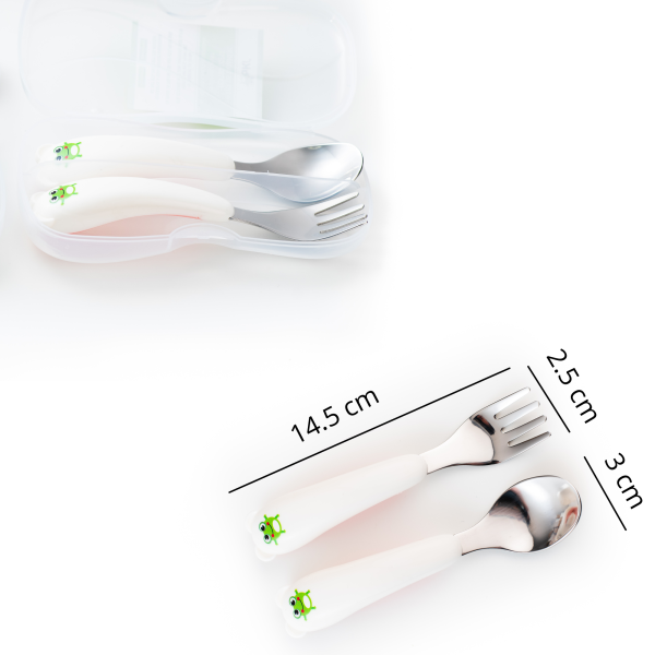 masuratori Evőeszköz készlet gyerekeknek, Rózsaszín